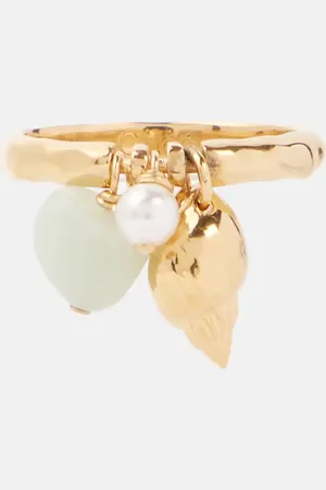 Chloé Chloé Ring Shells mit Zierperlen