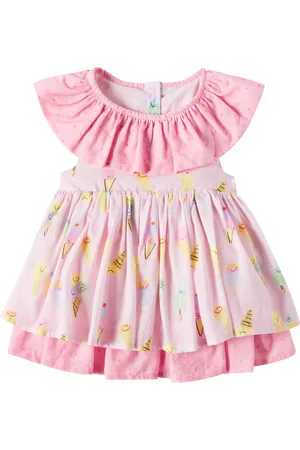 Stella McCartney Bedrucktes Kleid aus Baumwolle