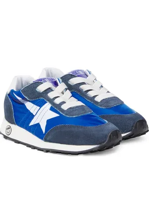 Golden Goose Sneakers Marathon mit Veloursleder