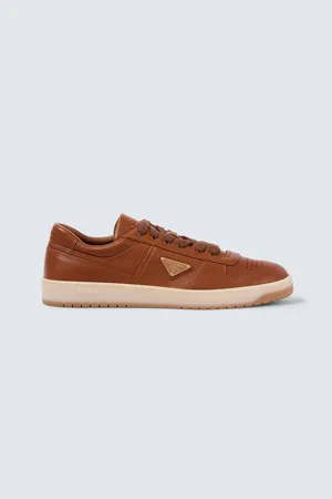 Prada Sneakers Downtown aus Leder