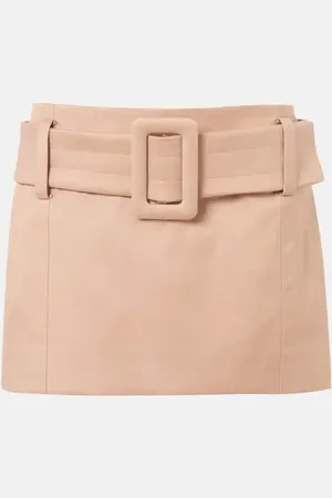 Patou Minirock aus Baumwoll-Twill