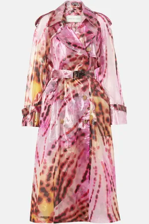 DRIES VAN NOTEN Bedruckter Trenchcoat