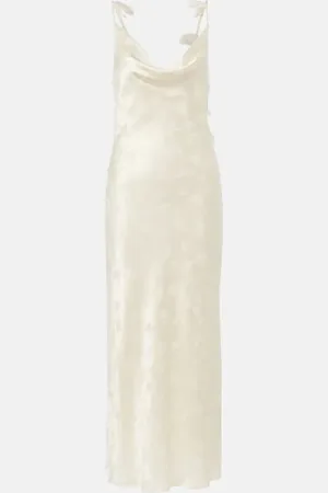 ROTATE Bridal Maxikleid aus Jacquard