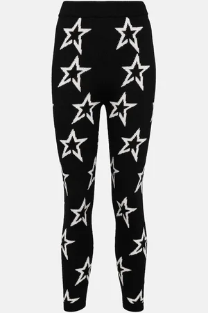 Perfect Moment Ski-Leggings Aster aus Wolle