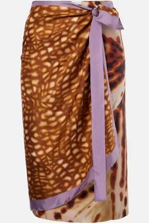 DRIES VAN NOTEN Pareo aus Seide