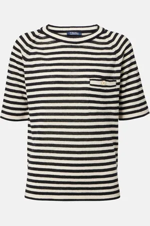 Max Mara T-Shirt aus Leinen
