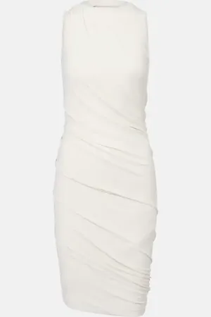 Rick Owens Lilies Midikleid Luna aus Jersey