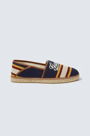 Gucci Espadrilles mit Leder