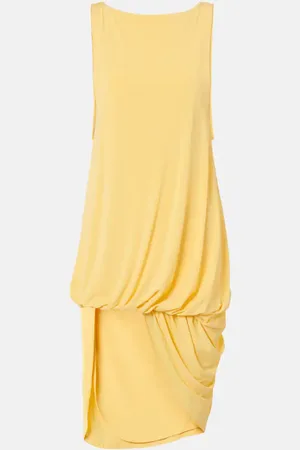Jacquemus Midikleid Peplo aus Jersey