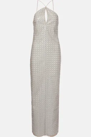 ROTATE Maxikleid mit Pailletten