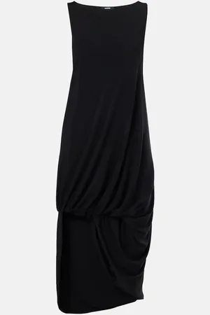 Jacquemus Midikleid Peplo aus Jersey