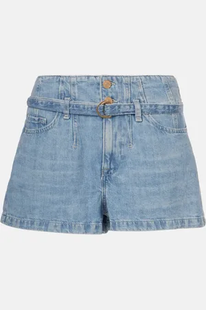 7 for all Mankind High-Rise Jeansshorts Kansas