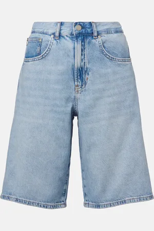 AG Jeans Mid-Rise Bermuda-Shorts Thalia aus Denim
