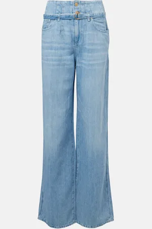 7 for all Mankind High-Rise Wide-Leg Jeans Phoenix