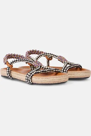 Isabel Marant Espadrilles Waltee mit Leder
