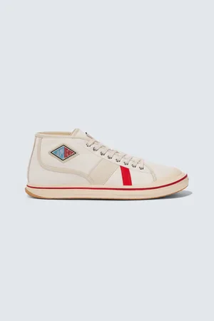 Bottega Veneta Sneakers Eliot aus Canvas mit Leder