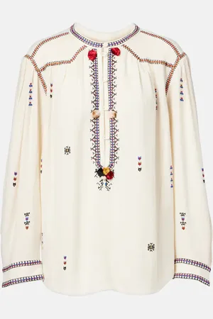 Marant Etoile Bestickte Bluse Pelson