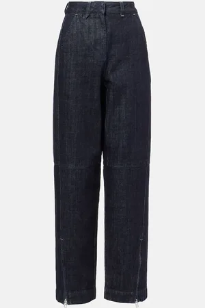 Jacquemus High-Rise Barrel Jeans De-Nîmes