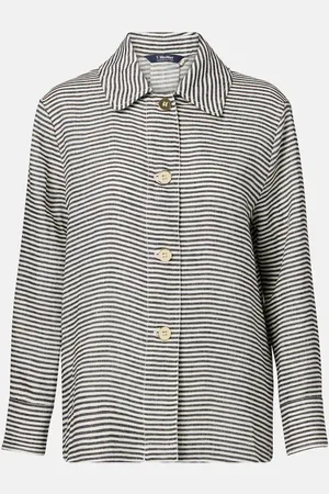 Max Mara Bluse Zamia aus Leinen