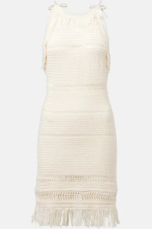 Marant Etoile Minikleid Araliage aus Makramee