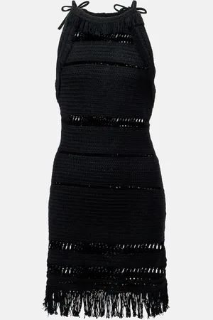 Marant Etoile Minikleid Araliage aus Makramee
