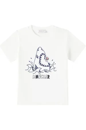 Moncler Bedrucktes T-Shirt aus Baumwoll-Jersey