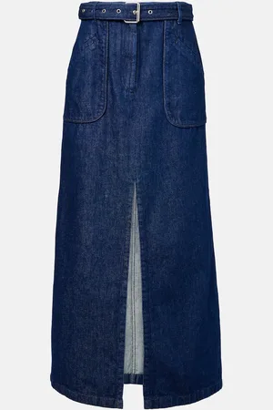 DRIES VAN NOTEN Maxirock aus Denim