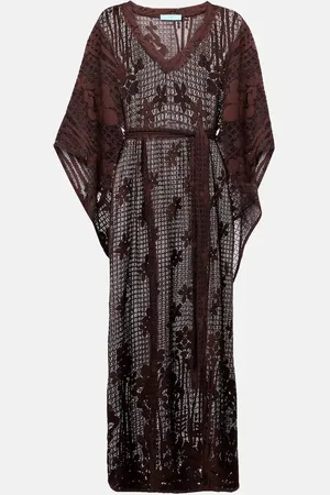 Melissa Odabash Kaftan June aus einem Baumwollgemisch