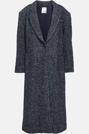 CHRISTOPHER ESBER Oversize-Mantel aus einem Alpakawollgemisch