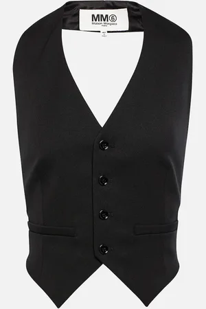 Maison Margiela Weste aus einem Wollgemisch