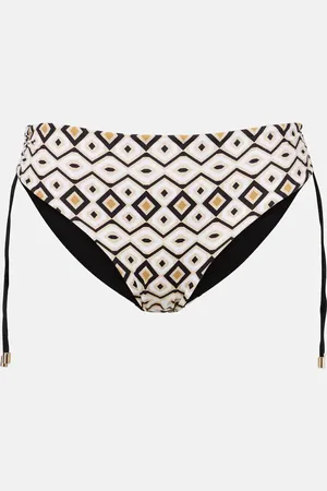 Max Mara Bedrucktes Bikini-Höschen Santina