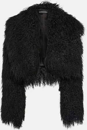 DAVID KOMA Jacke aus Shearling