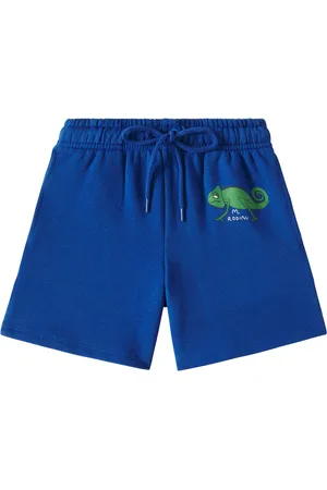 Mini Rodini Bedruckte Shorts Lizard aus Baumwolle