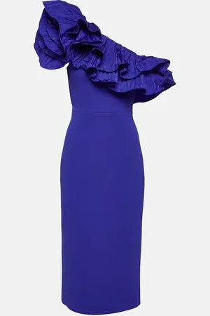Rebecca Vallance One-Shoulder-Midikleid Cora