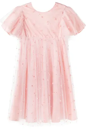 Tartine Et Chocolat Besticktes Kleid aus Tüll