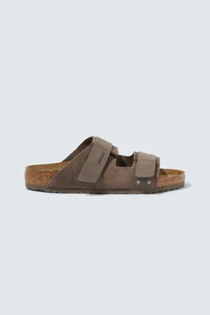 Birkenstock Sandalen Uji aus Veloursleder und Leder