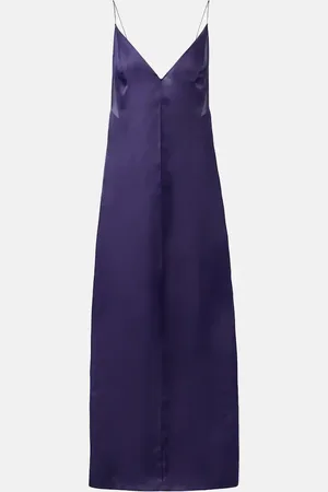 Khaite Slipdress Tulula aus Seidenorganza