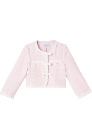 Self-Portrait Jacke aus Bouclé