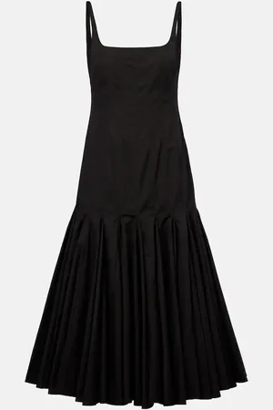 Jacquemus Midikleid Agave aus Baumwollpopeline