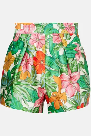 ALÉMAIS Alémais Bedruckte High-Rise-Shorts Amelia