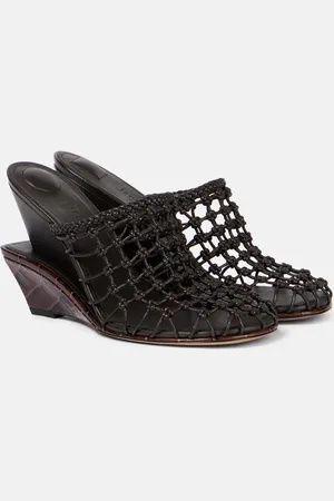Jacquemus Wedge-Mules Double 110 aus Leder