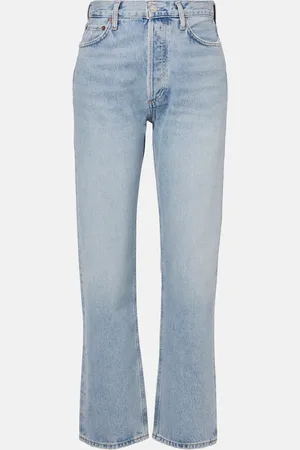 AGOLDE Mid-Rise Straight Jeans