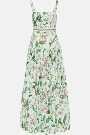 Agua by Agua Bendita Maxikleid Lima aus Baumwolle