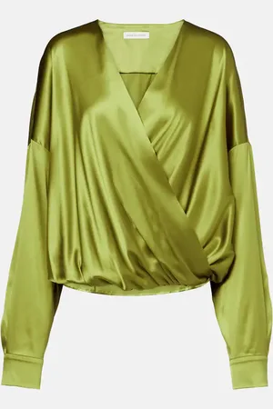 DRIES VAN NOTEN Bluse aus Satin
