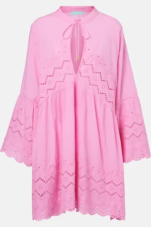 Melissa Odabash Bestickter Kaftan Sebenna aus Baumwolle