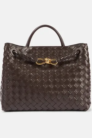 Bottega Veneta Tote Andiamo Medium aus Leder