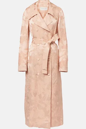 DRIES VAN NOTEN Mantel aus einem Leinengemisch