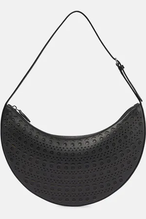 Alaïa Alaïa Schultertasche Le Demi-Lune Small aus Leder
