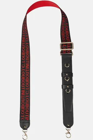 Christian Louboutin Taschenriemen mit Leder