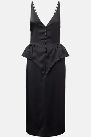 Stella McCartney Midikleid aus Satin